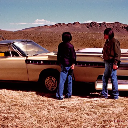 Image similar to photo, wyoming, film still from no country for old men ( 2 0 0 7 ), kodak ektachrome 1 2 0, 2 6 mm,