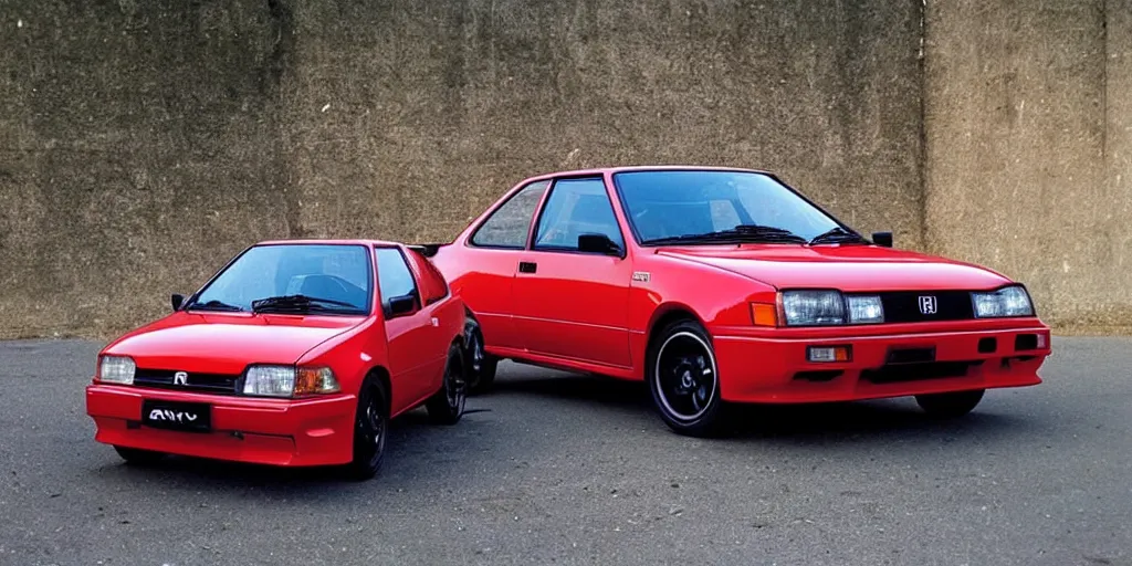 Image similar to “1980s Honda Civic Type R”