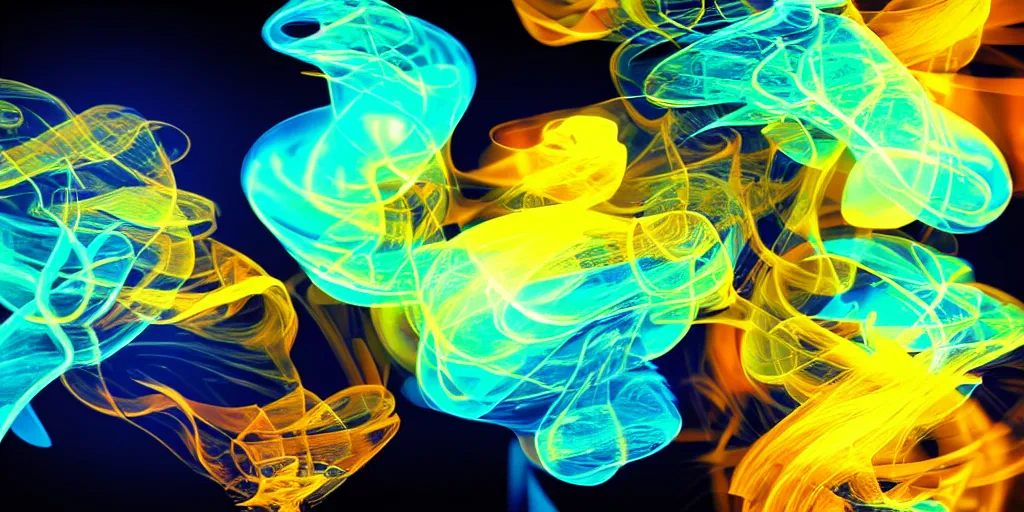 Prompt: smoke, irregular fractals, ( ( glass ) ) ( ( glow ) ), striking, vibrant, elegant, beautiful, captivating, artstation, motion blur, distortion