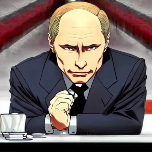Vladimir Putin Anime Masterpie (3) by Hylozoic on DeviantArt
