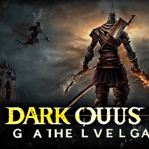 Image similar to dark souls 4, game logo