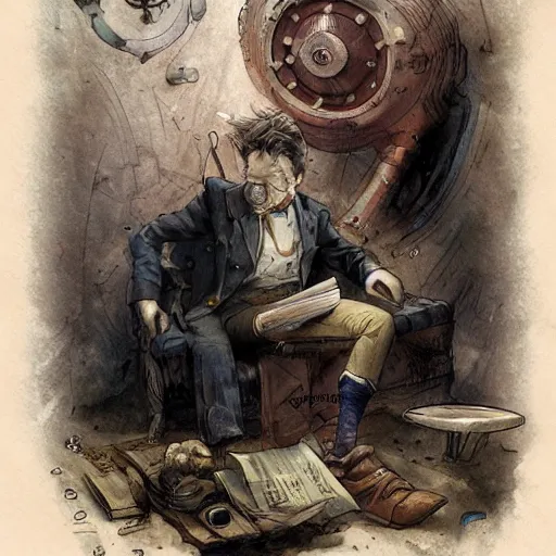 Image similar to stranger doctor, high resolution, high quality, by jean - baptiste monge