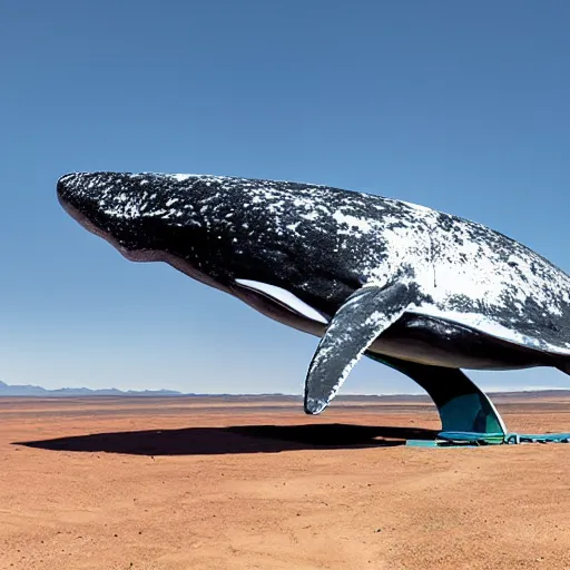 Image similar to photo of a space whale