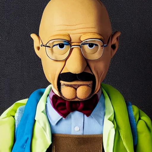 Prompt: Muppet Walter White