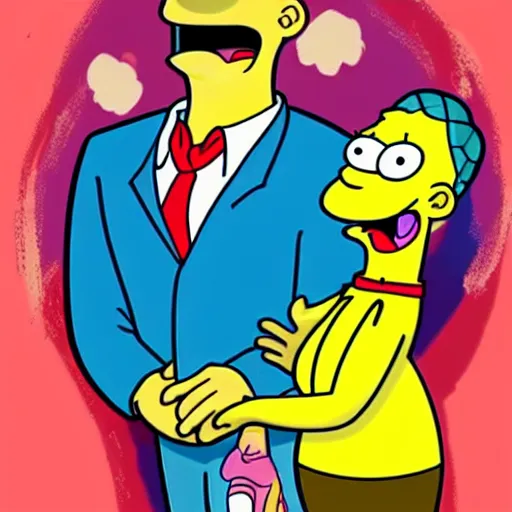 Image similar to Will Smith Will Smith Will Smith cosplay as Homer Simpson, cartoon drawing, detailed digital art, colourful masterpiece beautiful beautiful beautiful