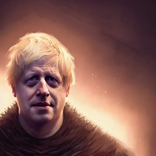 Prompt: boris johnson in game of thrones, anatomy, bathed in light, highly detailed, photorealistic, artstation, smooth, sharp focus, illustration, unreal engine 5, 8 k, art by artgerm and greg rutkowski and edgar maxence