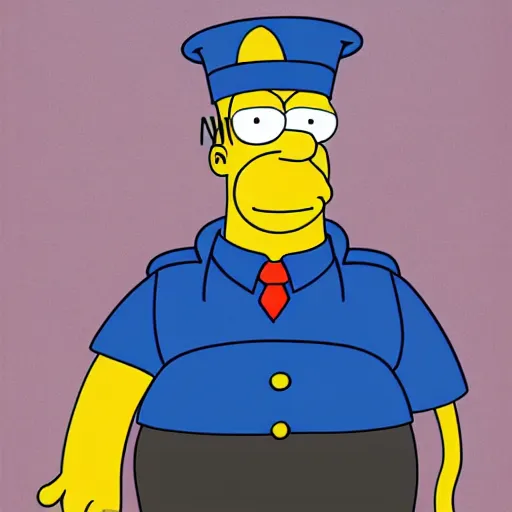 Image similar to homer simpson wearing a soviet dictator uniform ( oil painting portrait, greatly painted, 4 k, smooth painting, high detailed, and greatly illustrated )