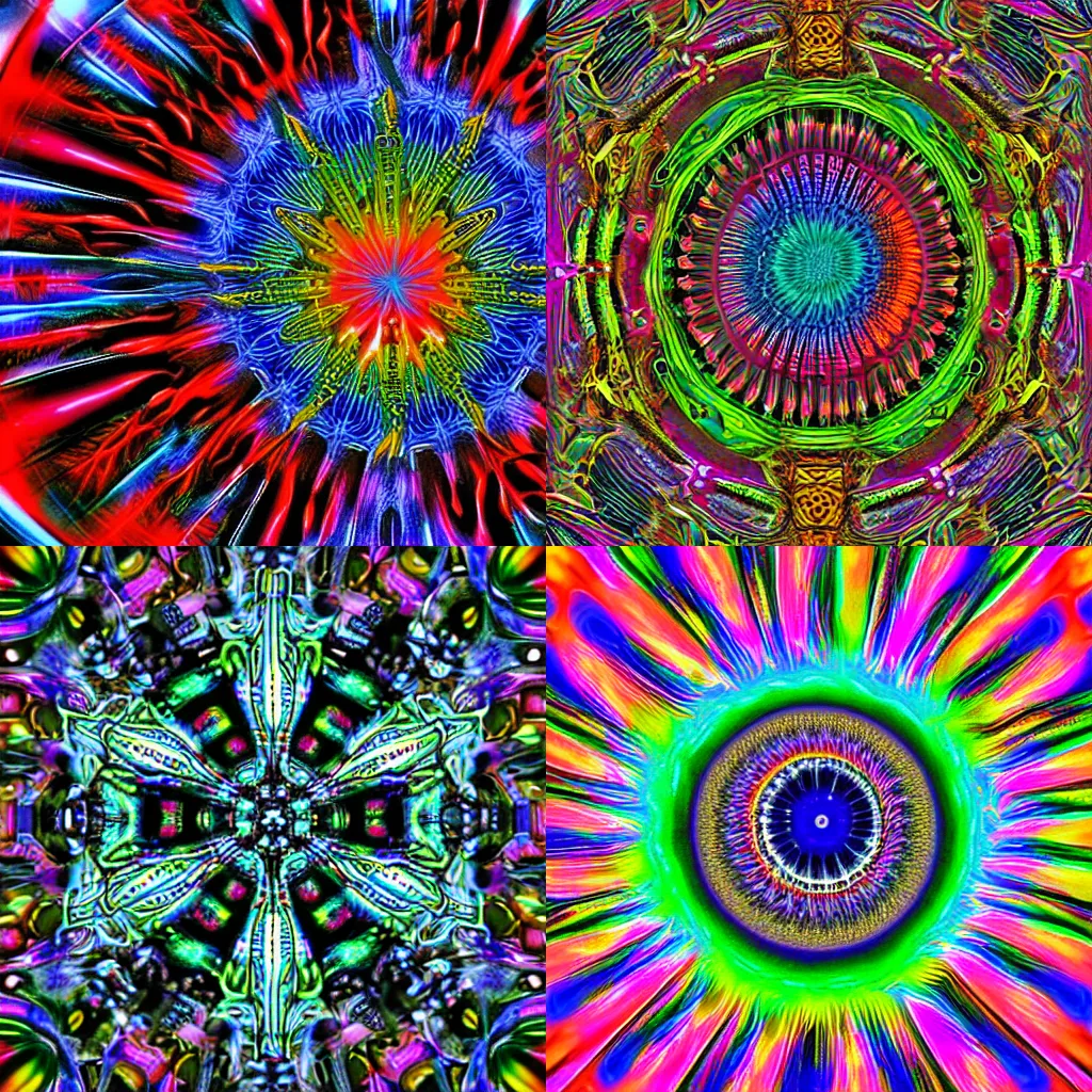 Prompt: psychedelic engine