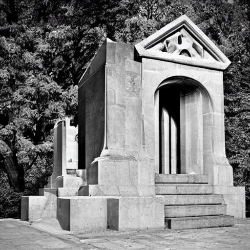 Image similar to “MC Escher mausoleum”