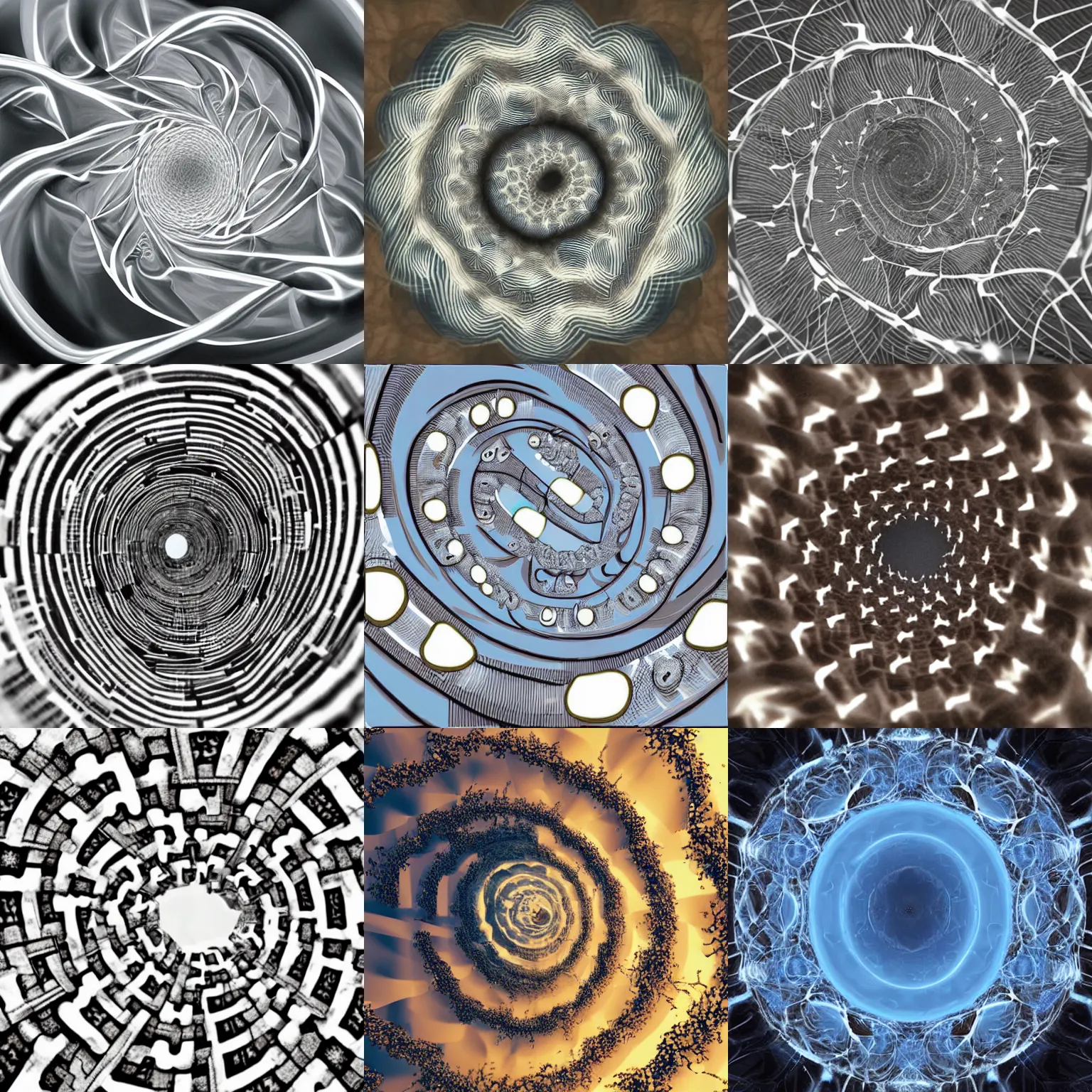 Image similar to infinite recursion