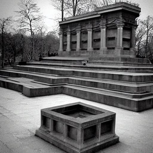 Image similar to “MC Escher mausoleum”