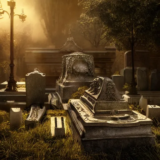 Image similar to full body pose, hyperrealistic photograph of love beyond the grave, dim volumetric lighting, 8 k, octane beautifully detailed render, extremely hyper detailed, intricate, epic composition, cinematic lighting, masterpiece, trending on artstation, very very detailed, stunning, hdr, smooth, sharp focus, high resolution, award, winning photo, dslr, 5 0 mm