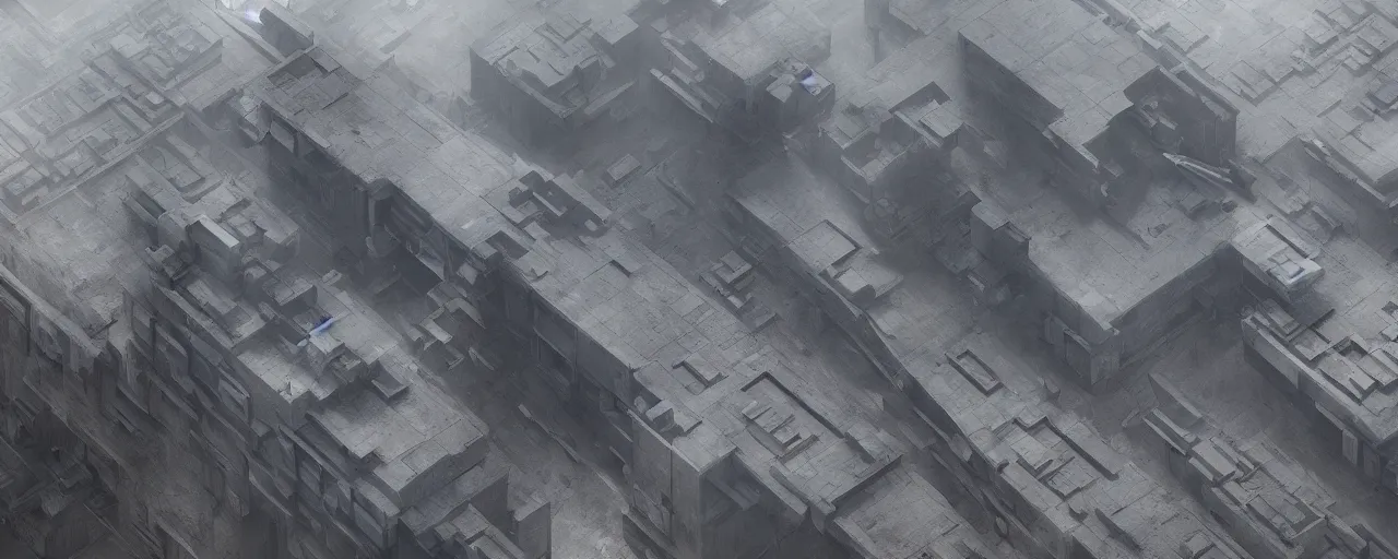 Image similar to big height brutalist imperial military base, drawing architecture, ultra very long shot, top angle, imperial architecture in rogue one, pritzker architecture prize, brutalism architecture, jan urschel, greig fraser