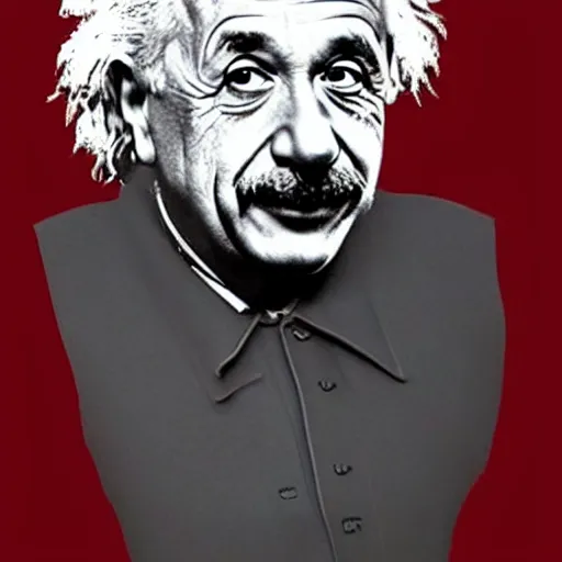 Image similar to Albert Einstein as Iron Man