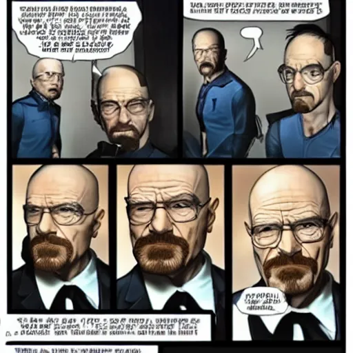 Image similar to walter white joining the avengers