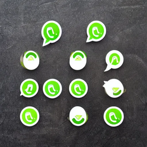 Image similar to a whatsapp stickers of lunch time, minimalistic,