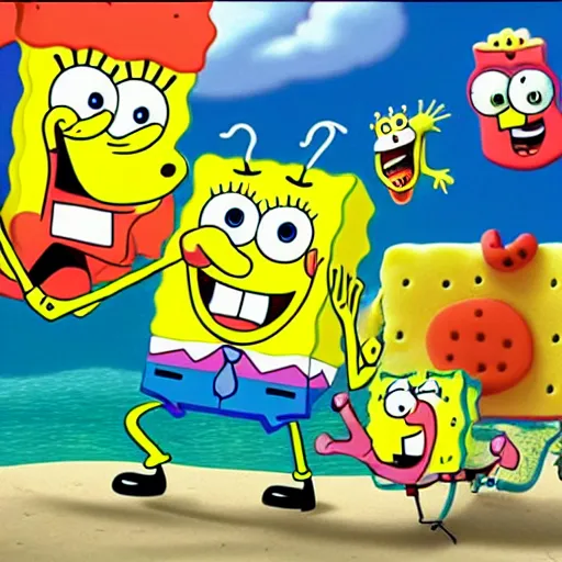 Image similar to spongebob squarepants