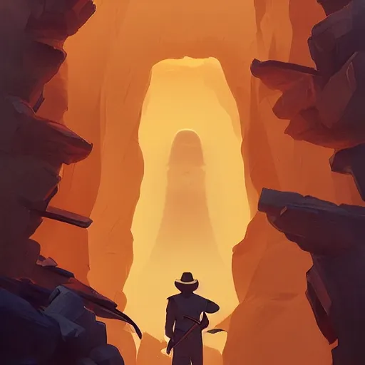 Image similar to face icon stylized minimalist raiders of the lost ark 1 9 8 1, loftis, cory behance hd by jesper ejsing, by rhads, makoto shinkai and lois van baarle, ilya kuvshinov, rossdraws global illumination