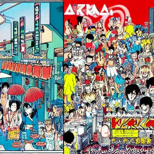 Image similar to 200 Hotels Manga by Frank Zappa and Akira Toriama