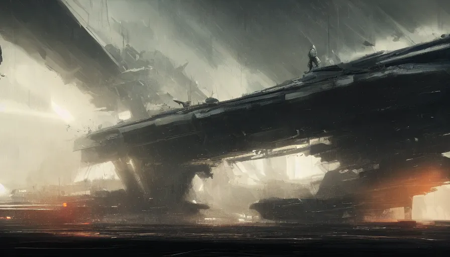 Prompt: concept art by jan urschel, cinematic shot, trending on artstation, high quality, brush stroke, death