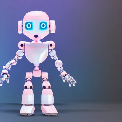 Image similar to low - poly cute robot character doing laundry, 3 d render, blender, unity, octave, 4 k, isometric view, beautiful render, pastel colours, breath of the wild art style