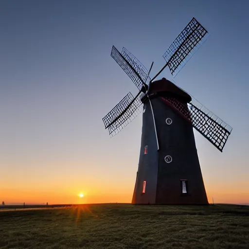 Image similar to Lytham windmill at sunset