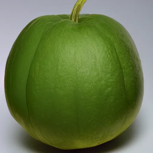 Prompt: melon, side - view, saturated