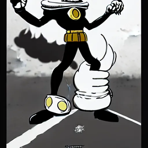 Prompt: saitama as cuphead endgame boss ingame shot from cuphead, fantasy, endgame boss, smooth, cinematic perspective, smooth, artstation, behance, deviantart