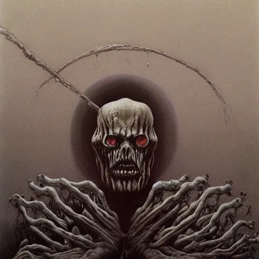 Image similar to terror by zdzisław beksinski, by zdzisław beksinski, by zdzisław beksinski, by zdzisław beksinski, by zdzisław beksinski