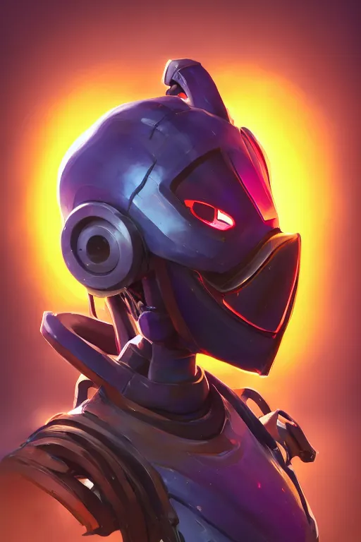 Image similar to epic mask helmet robot ninja portrait stylized as fornite style game design fanart by concept artist gervasio canda, behance hd by jesper ejsing, by rhads, makoto shinkai and lois van baarle, ilya kuvshinov, rossdraws global illumination radiating a glowing aura global illumination ray tracing hdr render in unreal engine 5