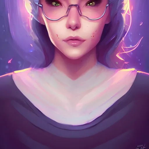 Image similar to a portrait of a beautiful Stella Maeve good magic, art by lois van baarle and loish and ross tran and rossdraws and sam yang and samdoesarts and artgerm, digital art, highly detailed, intricate, sharp focus, Trending on Artstation HQ, deviantart, unreal engine 5, 4K UHD image