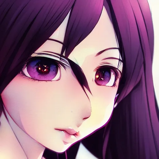 Prompt: Young Maid anime girl, realistic shaded Perfect face, fine details, realistic shaded lighting, fabulous, detailed lashes, Ilya Kuvshinov, Range Murata, IAMAG premiere