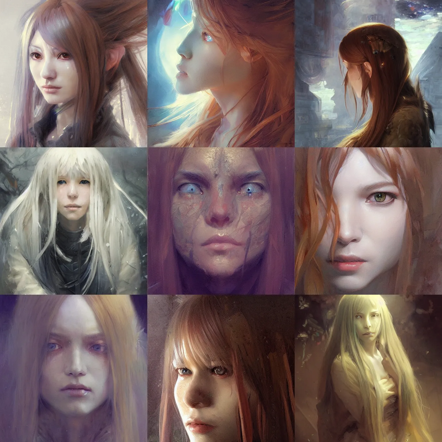 Prompt: a masterpiece portrait painting of holo ( from spice & wolf ), ultra realistic, concept art, intricate details, eerie, highly detailed, photorealistic, art by ruan jia and artgerm and greg rutkowski and william - adolphe bouguerea