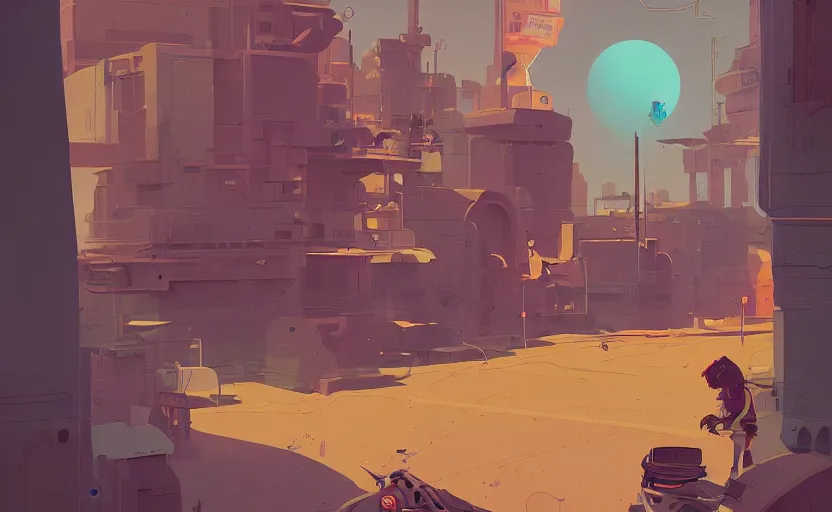 Image similar to imagination, james gilleard, moebius, print, game art