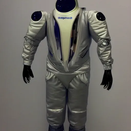 Image similar to futuristic spacesuit design, year 1 0, 0 0 0