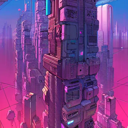 Image similar to cyberpunk city art by Josan Gonzalez, sci-fi, highly detailed, digital painting, artstation, smooth, sharp focus, illustration, concept art by Josan Gonzalez and James Gurney and Mœbius