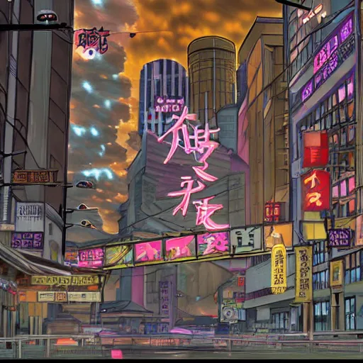 Image similar to pittsburgh, hiromasa ogura, anime, dark