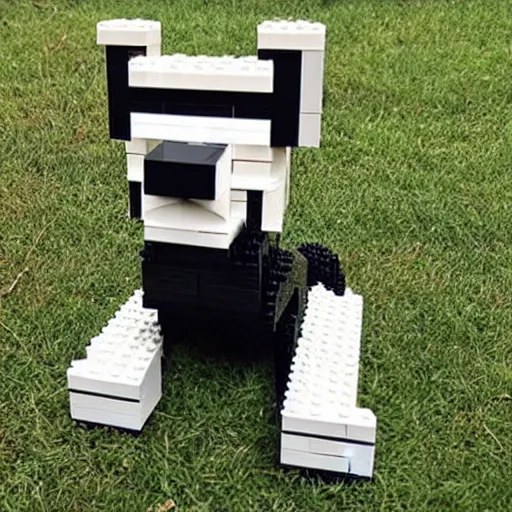 Prompt: lego dog