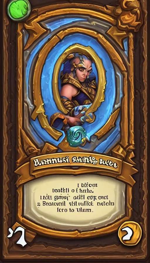 Prompt: frame border in the style of hearthstone