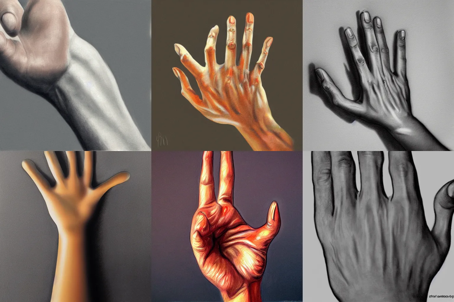 Prompt: a human hand, photorealistic
