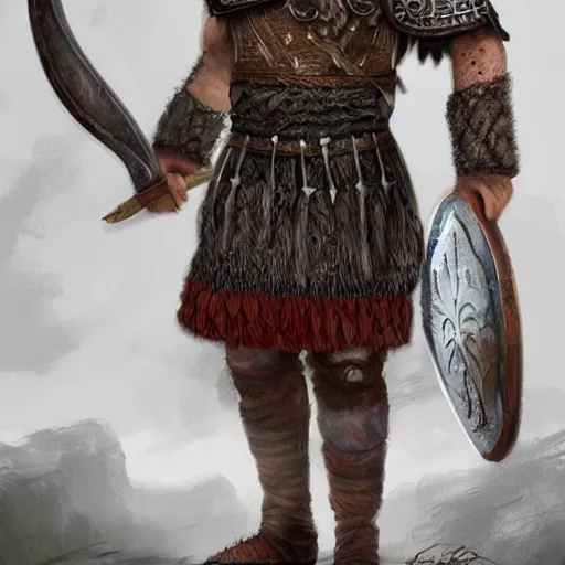 Prompt: kurdish viking, highly detailed, digital painting, artstation, award winning art, sharp focus, incredibly strong and tall