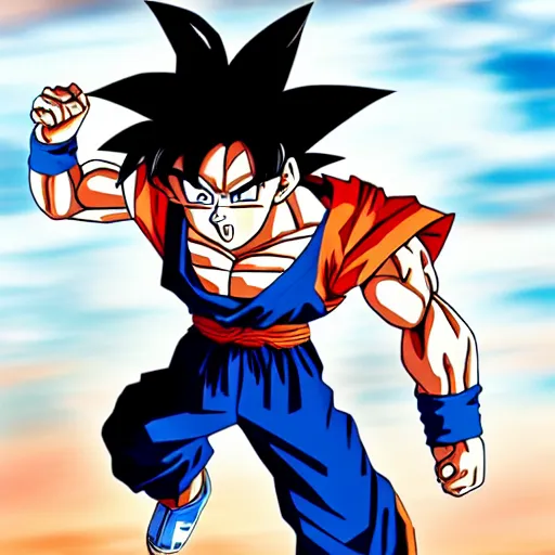 Prompt: goku goddard