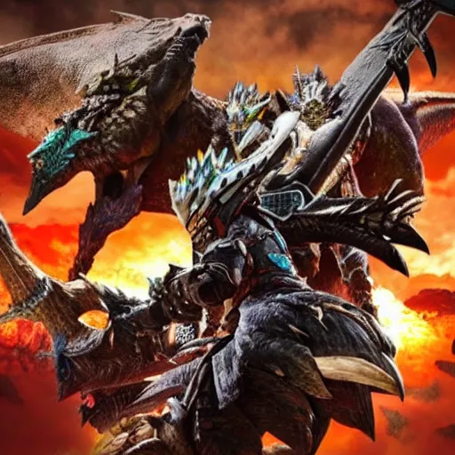 Image similar to monster hunter rise