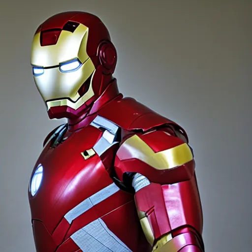 Image similar to rianu keves as iron man