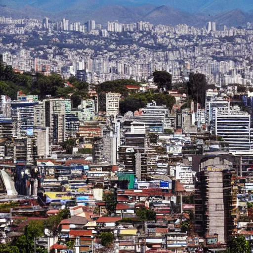 Image similar to a photo of a latin american city