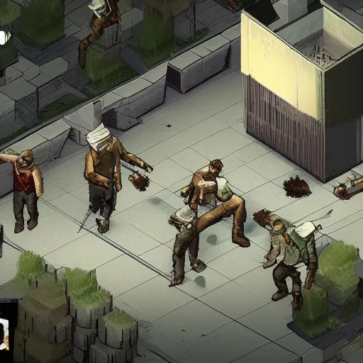 Image similar to Project Zomboid with improved graphics, actual gameplay, Unreal Engine 5