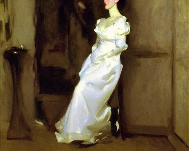 Image similar to painting by John Singer Sargent