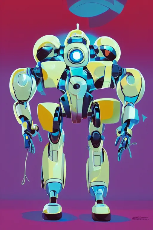 Image similar to metabots medabots medarotto medarot robot minimalist comics helmet mask neon cybereye, behance hd by jesper ejsing, by rhads, makoto shinkai and lois van baarle, ilya kuvshinov, rossdraws global illumination ray tracing hdr radiating a glowing aura