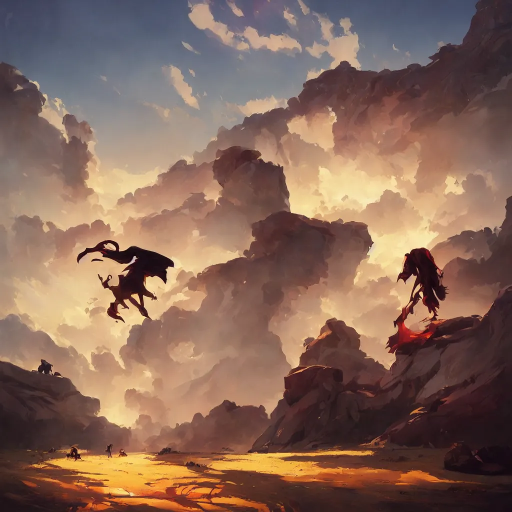 Image similar to but only as an admonition to him who fears, overdetailed art, by greg rutkowski, by rhads, sharp focus