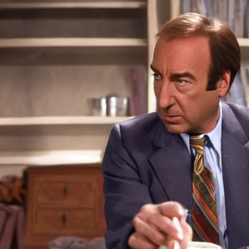 Prompt: A still of Saul Goodman in The Wizard of Oz